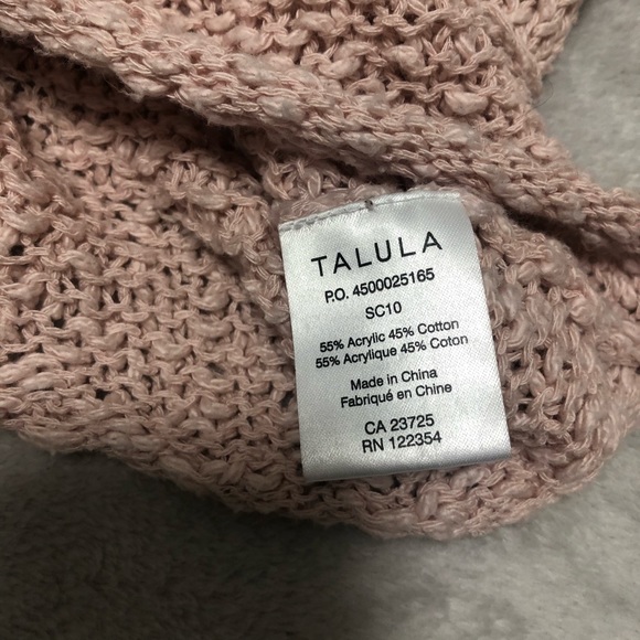 Aritzia Talula Asymmetrical knit V neck sweater XS - Picture 2 of 5